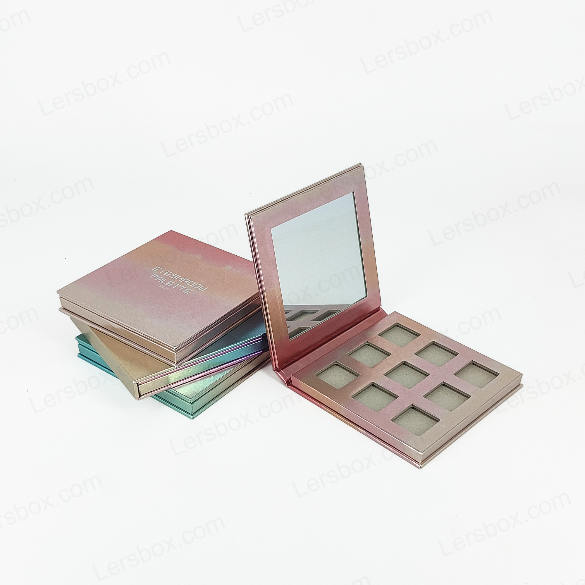 Cosmaidí lógó saincheaptha pan bándearg blush púdar brúite vegan makeup maquillaje lipéad príobháideach lipéad blush pailéad pailéad pailéad
