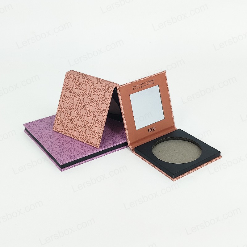 Lógó saincheaptha lipéad príobháideach clúdach iomlán pailéad imlíne pailéad uiscedhíonach brúite púdar brúite pailéad cosmaidí makeup 002 002